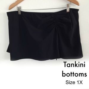 Tankini skirted bottoms - 1X